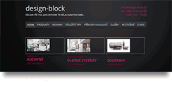 Desktop Screenshot of design-block.cz